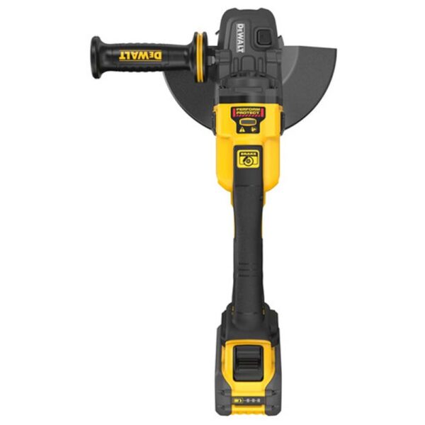 DeWalt-DCG460X2_06 Dewalt DCG460X2 60V Max 7"-9" Large Angle Grinder Kit product image