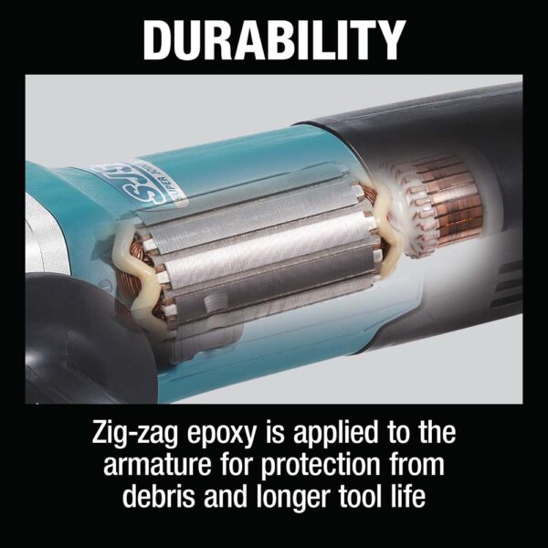 d1401bf1-8378-44c1-b2d8-e246cf4b9470_ga5093_fbt_1500px GA5093 5" SJS II High‑Power Angle Grinder, Paddle Switch, w/Brake product image