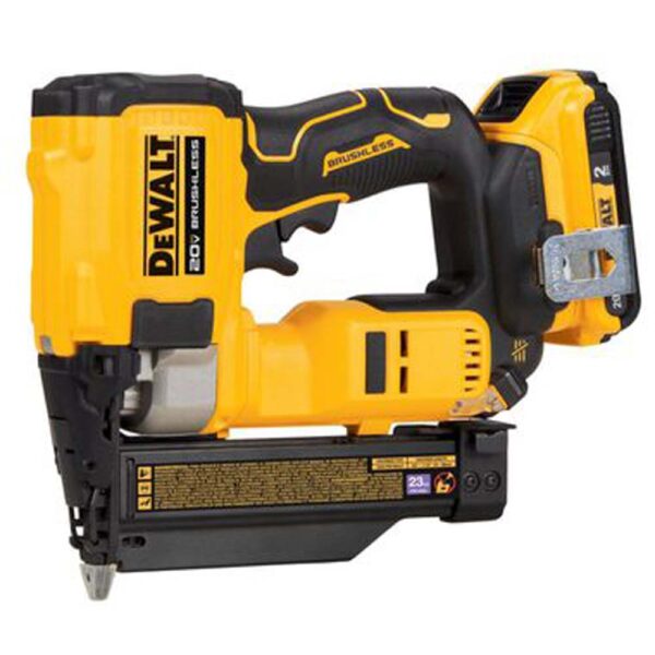 dewalt-atomic-compact-series-20v-max-pin-nailer-23-gauge-kit-dcn623d1-detail-view-11 Dewalt DCN623D1 Atomic Compact Series 20V Max Brushless Cordless 23 Ga. Pin Nailer Kit product image
