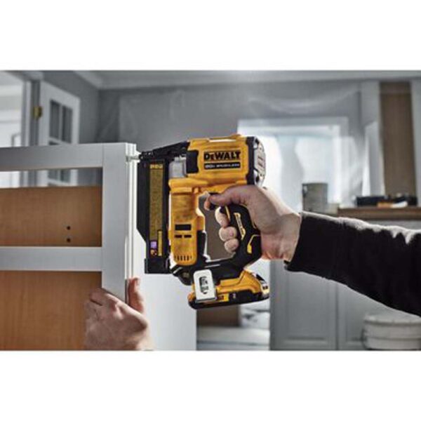 dewalt-atomic-compact-series-20v-max-pin-nailer-23-gauge-kit-dcn623d1-detail-view-7 Dewalt DCN623D1 Atomic Compact Series 20V Max Brushless Cordless 23 Ga. Pin Nailer Kit product image