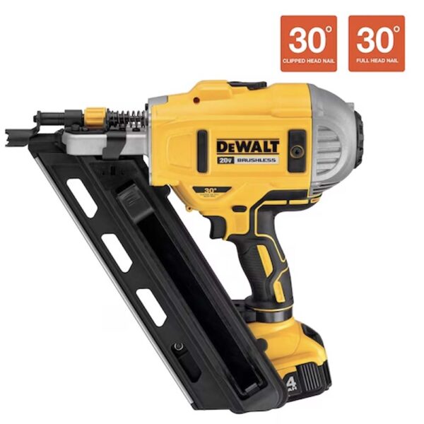 DCN692M1_LF1 Dewalt DCN692M1 20V MAX XR Dual Speed Framing Nailer product image