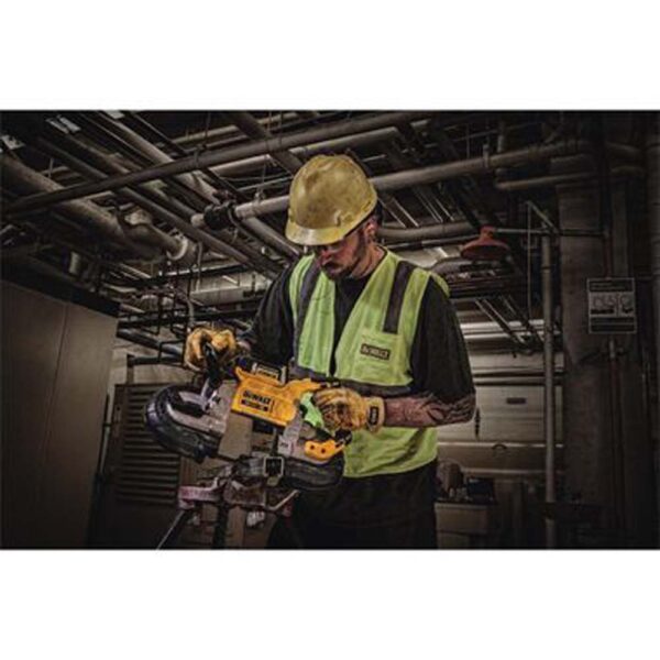 dewalt-20-volt-max-xr-brushless-deep-cut-band-saw-kit-dcs374p2-detail-view-4 Dewalt DCS374P2 20-volt MAX XR Brushless Deep Cut Band Saw Kit product image
