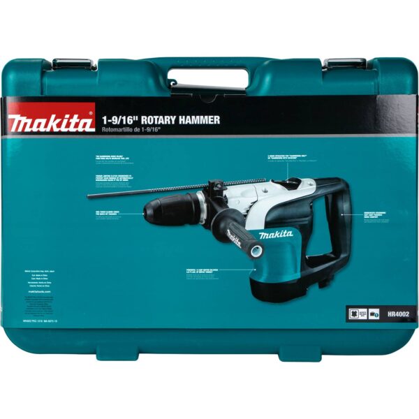 Makita HR4002 Package Shot (back) HR4002 1‑9/16" SDS‑MAX Rotary Hammer product image