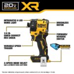 DeWalt DCF870E1 20V Max XR Power Stack 1/4 in. Quiet Hydraulic Impact Driver Kit [1.7 Ah] product image