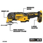 DeWalt DCK551D1M1 20V Max 5-Tool Cordless Drill Combo Kit product image