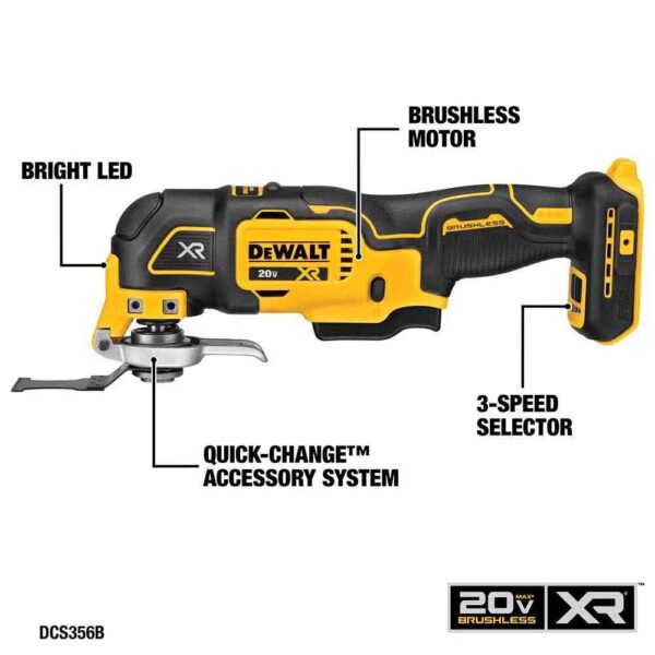 dewalt-20v-5-tool-combo-kit-dck551d1m1-detail-view-11 DeWalt DCK551D1M1 20V Max 5-Tool Cordless Drill Combo Kit product image