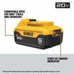 DeWalt DCB205-2C 20V MAX XR Premium Lithium-Ion 5Ah Starter Kit product image