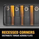 DeWalt DW22838 Impact Socket Set, SAE, 3/8-Inch, 10-Piece product image