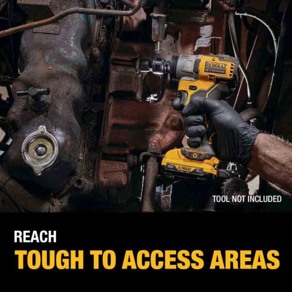 DW22838 DeWalt DW22838 Impact Socket Set, SAE, 3/8-Inch, 10-Piece product image