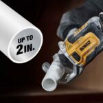 DeWalt DWAPVCIR Impact Connect PVC/PEX Pipe Cutter Attachment product image