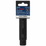 Bosch 27275 Impact Tough Deep Well Socket, 1/2 in Drive, 1/2 in Shank, Single product image
