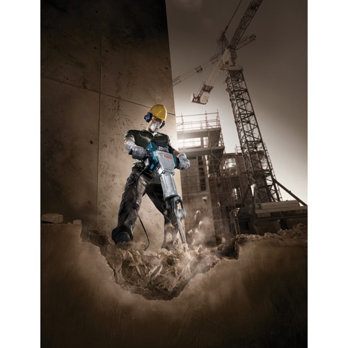 Bosch BH2770VCD Brute Turbo 1-1/8 in. Hex Breaker Hammer with Deluxe Cart, 43 Ft-Lbs, 15 Amp, 120V product image