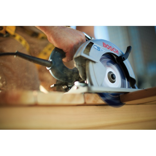 Bosch CS10 7-1/4 in. Circular Saw, 15 Amp, 5,600 RPM, 56° Bevel, 5/8 in Arbor, With Blade, Wrench and Bag product image