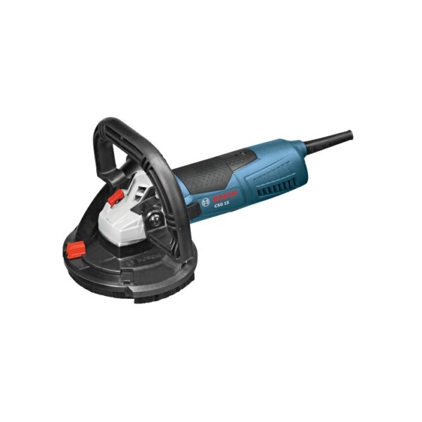 Bosch CSG15 5 in. Concrete Surfacing Grinder, 12.5 Amp, 9,300 RPM, 5/8-11 Spindle, with Dust-Collection Shroud product image