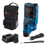 Bosch D-TECT200C 12V Max Wall/Floor Scanner with Radar, 3.5 in Display, Includes 2.0 Ah Battery, Charger, USB Cable, Soft Pouch product image