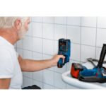 Bosch D-TECT200C 12V Max Wall/Floor Scanner with Radar, 3.5 in Display, Includes 2.0 Ah Battery, Charger, USB Cable, Soft Pouch product image