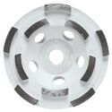 Bosch DC410HD 4 in. Double Row Segmented Diamond Cup Wheel, 5/8-11 Arbor, 0.177 in Segment Height, 1-Pack product image