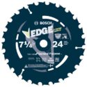 Bosch DCB724B25 Edge Circular Saw Blade, 7-1/4 in, 24 Tooth, 5/8 in Arbor, Framing, Bulk Pack of 25 product image