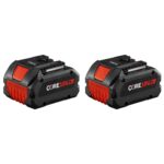 Bosch GBA18V80-2PK 18V CORE18V Lithium-Ion 8 Ah High Power Battery, 2-Pack product image