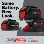 Bosch GBA18V80-2PK 18V CORE18V Lithium-Ion 8 Ah High Power Battery, 2-Pack product image