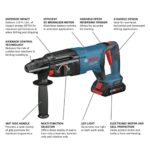 Bosch GBH18V-26DK15 18V EC Brushless SDS-plus Bulldog 1 in. Rotary Hammer Kit with CORE18V 4 Ah Battery product image
