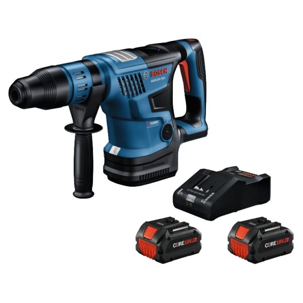 Bosch GBH18V-36CK24 PROFACTOR 18V Connected-Ready SDS-max 1-9/16 in Rotary Hammer Kit, with (2) CORE18V 8 Ah Batteries and Turbo Charger product image