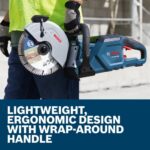 Bosch GCS18V-230N212 18V Brushless 9 in. Cutoff Saw Kit with (2) CORE18V 12 Ah Batteries and Turbo Charger product image