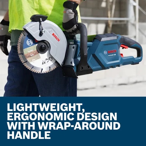 Bosch GCS18V-230N212 18V Brushless 9 in. Cutoff Saw Kit with (2) CORE18V 12 Ah Batteries and Turbo Charger product image