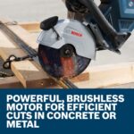Bosch GCS18V-230N212 18V Brushless 9 in. Cutoff Saw Kit with (2) CORE18V 12 Ah Batteries and Turbo Charger product image