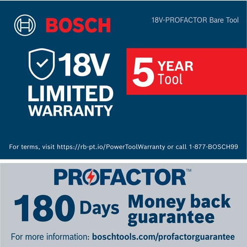 Bosch GKW18V-26N PROFACTOR 18V 7-1/4 in Rear Handle Circular Saw, Bare Tool product image