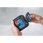 Bosch GLL100-42GL 3.7V Green-Beam Self-Leveling Cross-Line Laser with Li-Ion Battery, 100 ft Range, IP65 product image