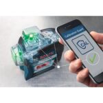 Bosch GLL3-330CG 12V Max 360° Connected Green-Beam Three-Plane Leveling and Alignment-Line Laser Kit, Includes 2.0 Ah Battery product image