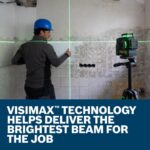 Bosch GLL330-42CGL 12V Max 360° Connected Green-Beam Three-Plane Leveling and Alignment Laser, with 12V Battery product image