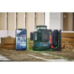 Bosch GLL330-80CGL 18V 360° Connected Green-Beam Three-Plane Leveling and Alignment Laser with 4.0 Ah Battery product image