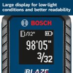 Bosch GLM100-23 BLAZE 100 Ft. Laser Measure, +/- 1/16 in Accuracy, Red Laser, 2 AAA Batteries product image