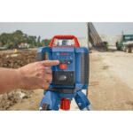 Bosch GRL2000-40HK REVOLVE2000 Self-Leveling Horizontal Rotary Laser Kit, Red Beam, Up to 2,000-ft Range, ±1/16 in at 100 ft, IP56 product image