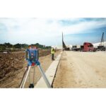 Bosch GRL2000-40HK REVOLVE2000 Self-Leveling Horizontal Rotary Laser Kit, Red Beam, Up to 2,000-ft Range, ±1/16 in at 100 ft, IP56 product image