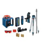 Bosch GRL2000-40HVK REVOLVE2000 Self-Leveling Horizontal/Vertical Rotary Laser Kit, Red Beam, 2000 ft Range, IP56 product image