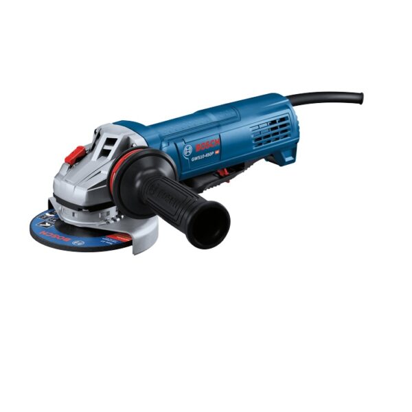 Bosch GWS10-450P 4-1/2 in. Ergonomic Angle Grinder, 10A, 11,000 RPM, No Lock-On Paddle Switch product image