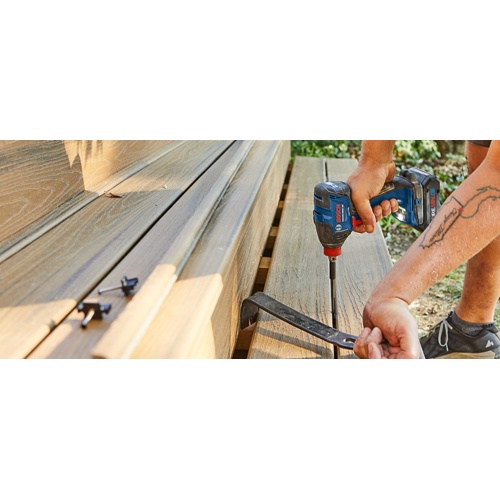 Bosch GXL18V-227B25 18V 2-Tool Combo Kit, GDX18V-1860C Impact Driver/Wrench & GSB18V-975C Hammer Drill/Driver, (2) CORE18V 4 Ah Batteries, Charger, Bag product image