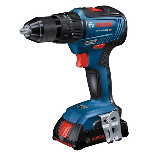 Bosch GXL18V-240B22 18V 2-Tool Combo Kit: 1/2 in Hammer Drill/Driver, Two-In-One 1/4 in and 1/2 in Impact Driver/Wrench, (2) 2 Ah Batteries, Charger, Bag product image