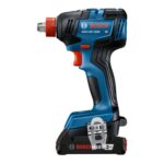 Bosch GXL18V-240B22 18V 2-Tool Combo Kit: 1/2 in Hammer Drill/Driver, Two-In-One 1/4 in and 1/2 in Impact Driver/Wrench, (2) 2 Ah Batteries, Charger, Bag product image