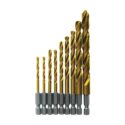 Bosch TI9IM Impact Tough Titanium Nitride-Coated Drill Bit Set, 9-Piece product image
