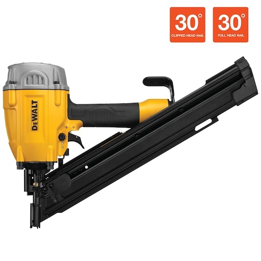 DEWALT DWF83PT 30 Degree Paper Tape Collated Framing Nailer, Pneumatic, Bump/Sequential product image