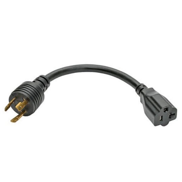Northrock 505G1 Power Cord Pigtail Adapter, 3-Prong Plug to 3-Slot Receptacle product image