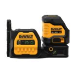 DEWALT DCLE34020G 20V MAX XR Cordless Cross Line Green Laser Kit, Self-Leveling, ±1/8 in at 30 ft, 17 hr Runtime product image