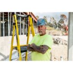 Werner PDIA04 10ft Reach Fiberglass Podium Ladder, 4ft, Type IA, 300 lb Load product image