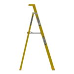Werner PD7304 10ft Reach Fiberglass Podium Ladder, 4ft Type IAA, Yellow product image