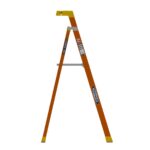 Werner PDLIA04 10ft Reach Height Fiberglass Podium+ Ladder, 4ft, Type IA, 300 lb Load Capacity product image