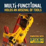 Werner PDLIA04 10ft Reach Height Fiberglass Podium+ Ladder, 4ft, Type IA, 300 lb Load Capacity product image